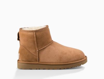 UGG Classic Mini II Womens Classic Boots Chestnut/ Brown - AU 782TM
